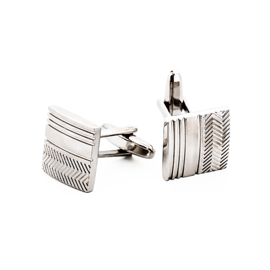 Rhodium Cufflinks