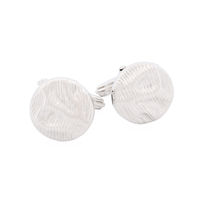 Rhodium Plated Cufflinks