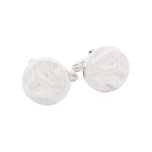 Rhodium Plated Cufflinks