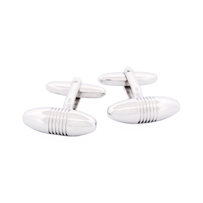 Rhodium Plated Cufflinks