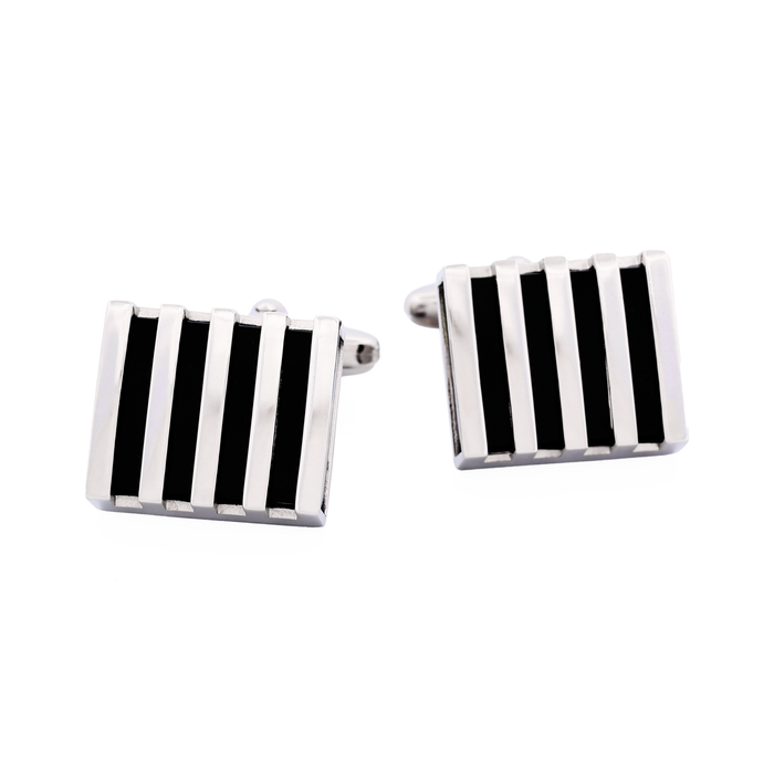 Rhodium Plated Cufflinks