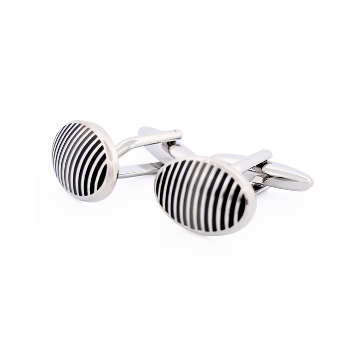 Rhodium Plated Cufflinks