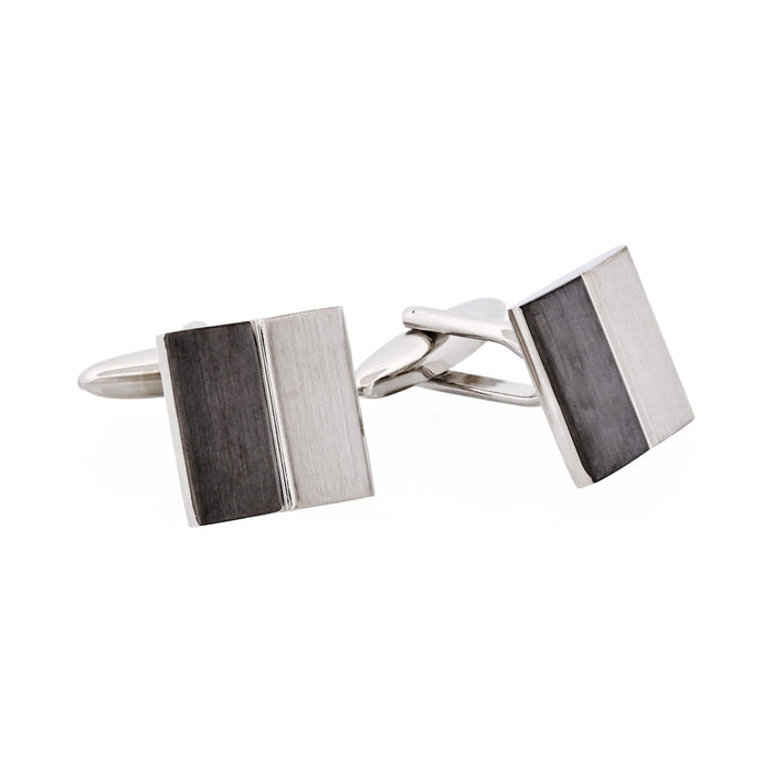 Rhodium Plated Cufflinks