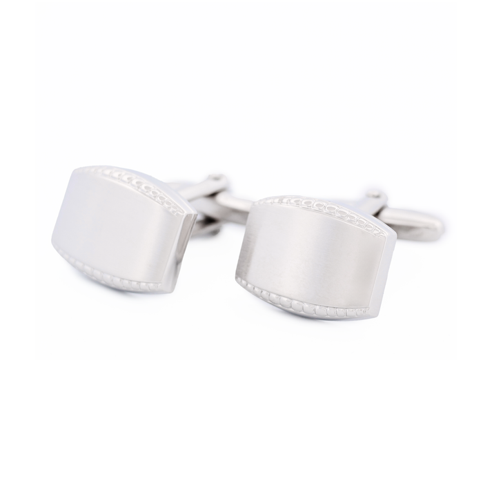 Rhodium Plated Cufflinks