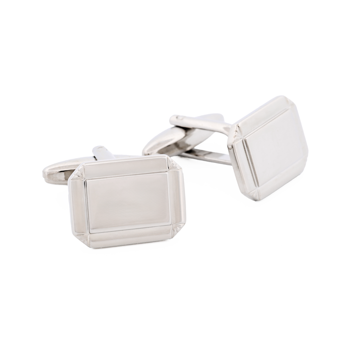 Rhodium plated Cufflinks