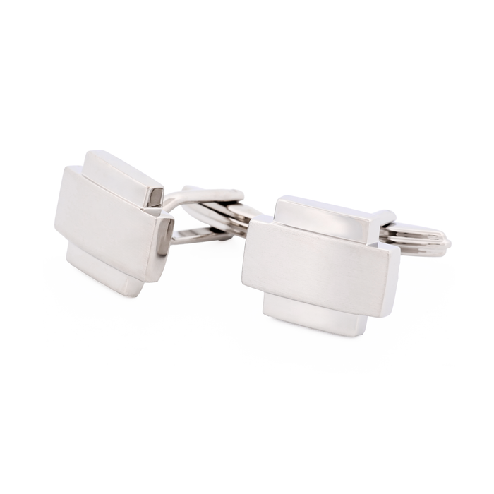 Rhodium Plated Cufflinks