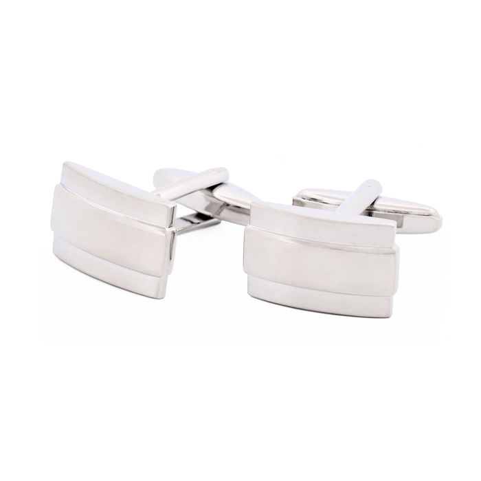 Rhodium Plated Cufflinks