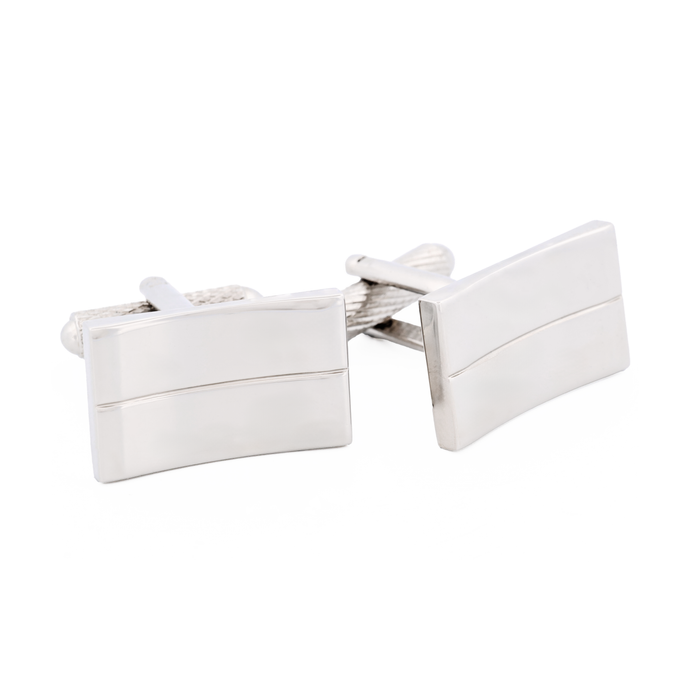 Rhodium Plated Cufflinks