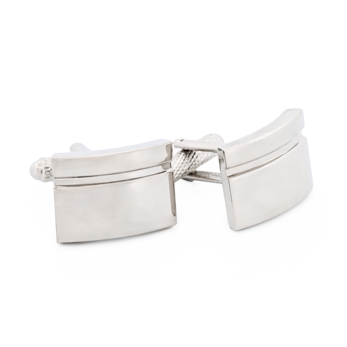 Rhodium Plated Cufflinks
