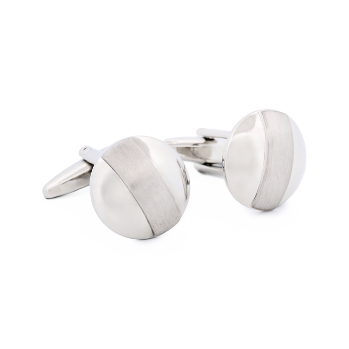 Rhodium Plated Cufflinks