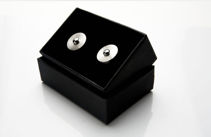 Rhodium Plated Cufflinks