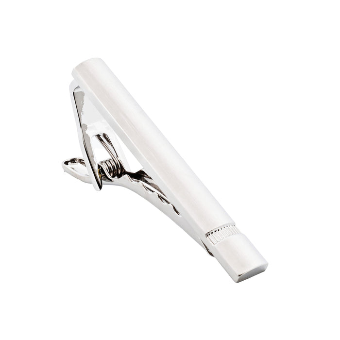 Rhodium Plated Tie Bar