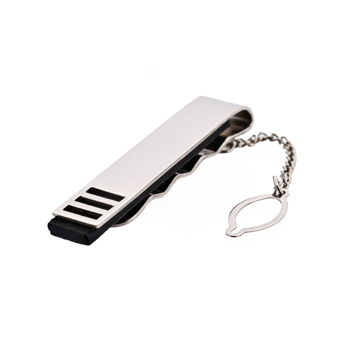 Rhodium Plated Tie Bar