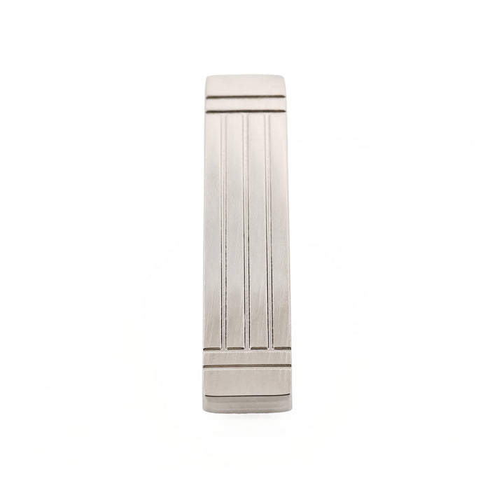 Rhodium Plated Tie Bar