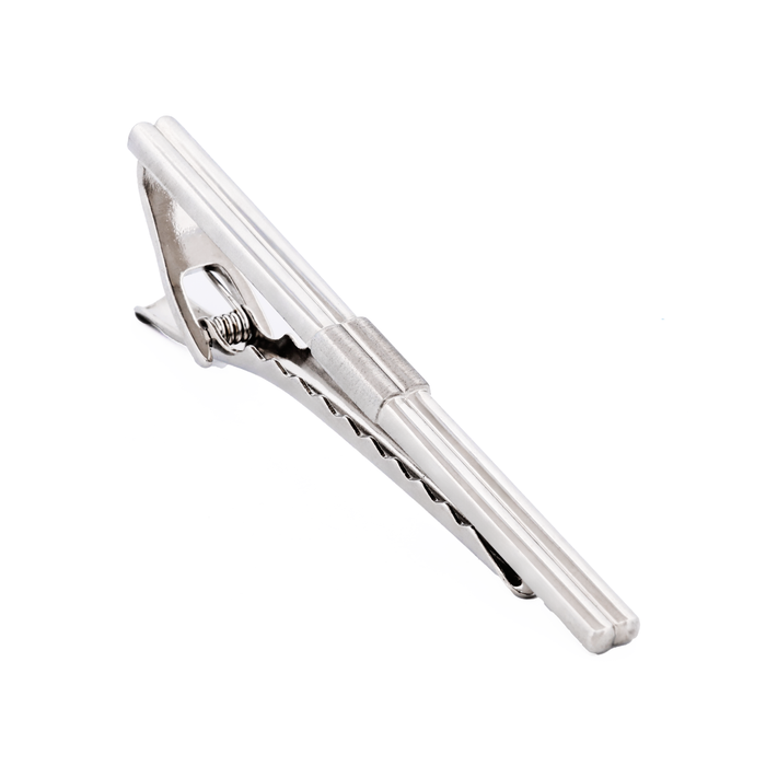 Rhodium/Brush Rhodium Tie Bar