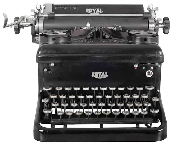 Royal Typewriter T-shirt by h.m. Peavy