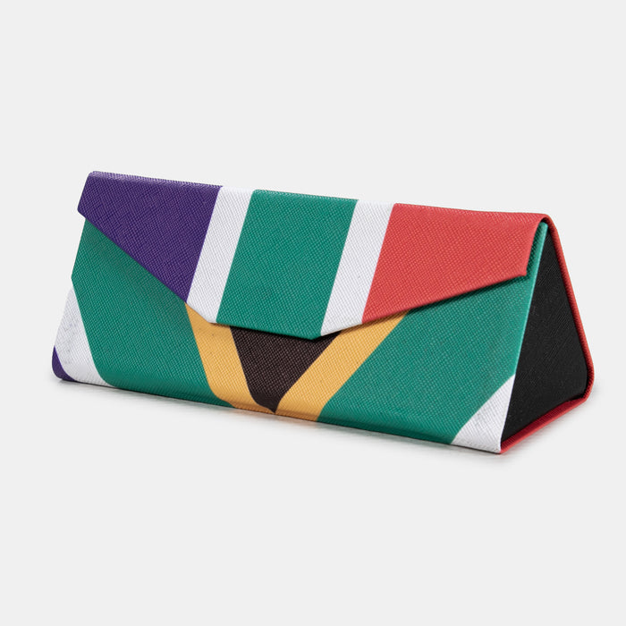 SA Flag Folding Sunglass Case