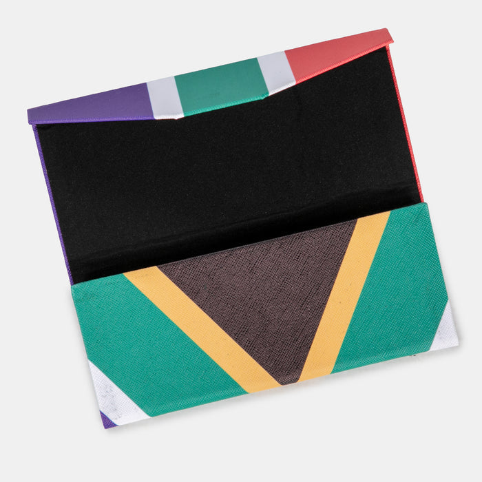 SA Flag Folding Sunglass Case