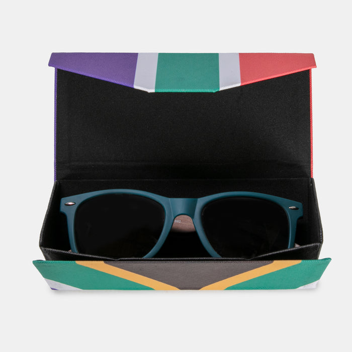 SA Flag Folding Sunglass Case