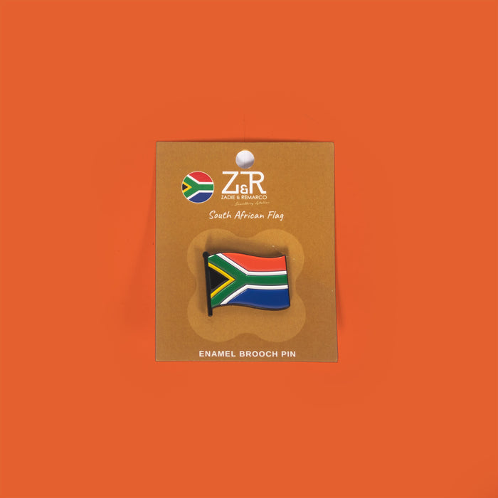 SA Flag Pin