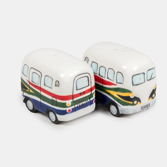 SA Flag Taxi Salt & Pepper Set - Multi