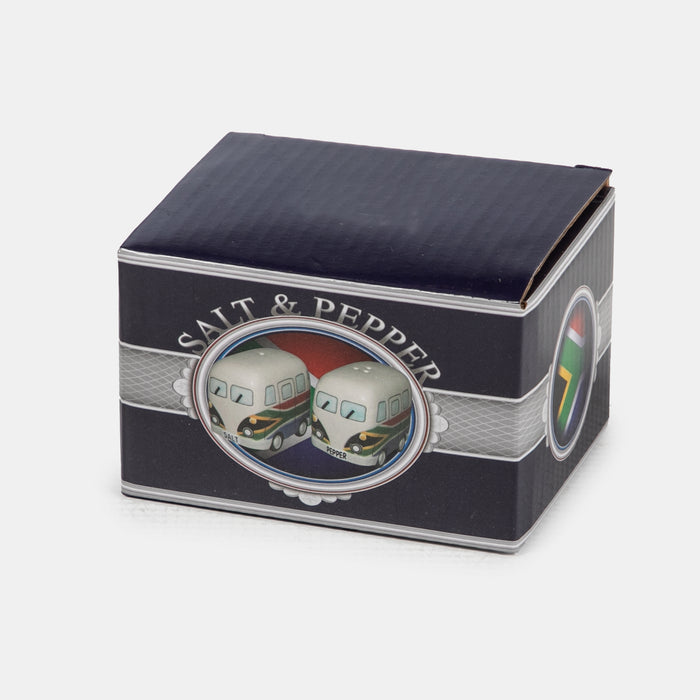 SA Flag Taxi Salt & Pepper Set - Multi