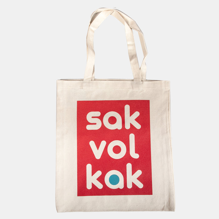 Sak Vol Kak Tote Bag - Cream