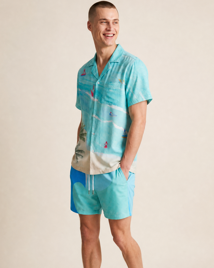 Salt Scene Swim Short
