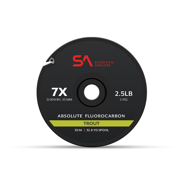 Scientific Anglers Absolute Fluorocarbon Trout Tippet Scientific Anglers Tippet Rivers and Glen Trading Co
