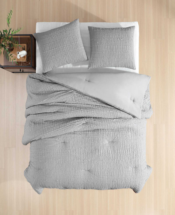 Serenity Wavy Lines Comforter Set