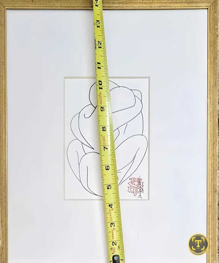 Sergio V. Diavelez Ink Drawing - Re - psychles Vintage Shop & Art Gallery