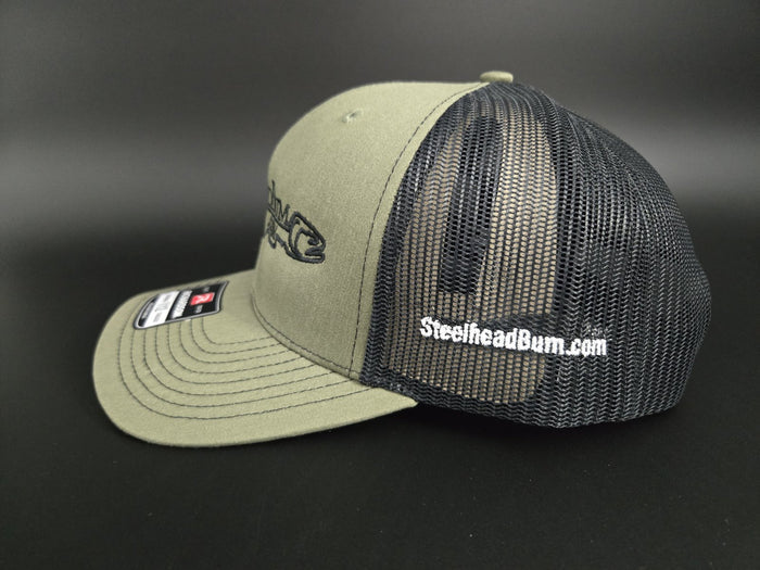 SteelheadBum.com Richardson 112Trucker Loden/Black