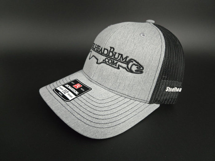 SHB - Richardson 112 Trucker Heather Gray Black - Small Fit