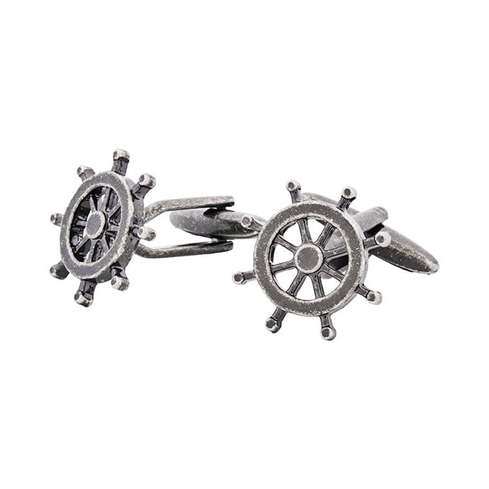 Ship's Wheel Cufflinks
