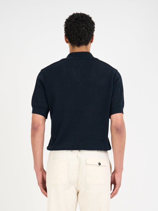Short Sleeve Penhale Polo Shirt Nicholson Navy