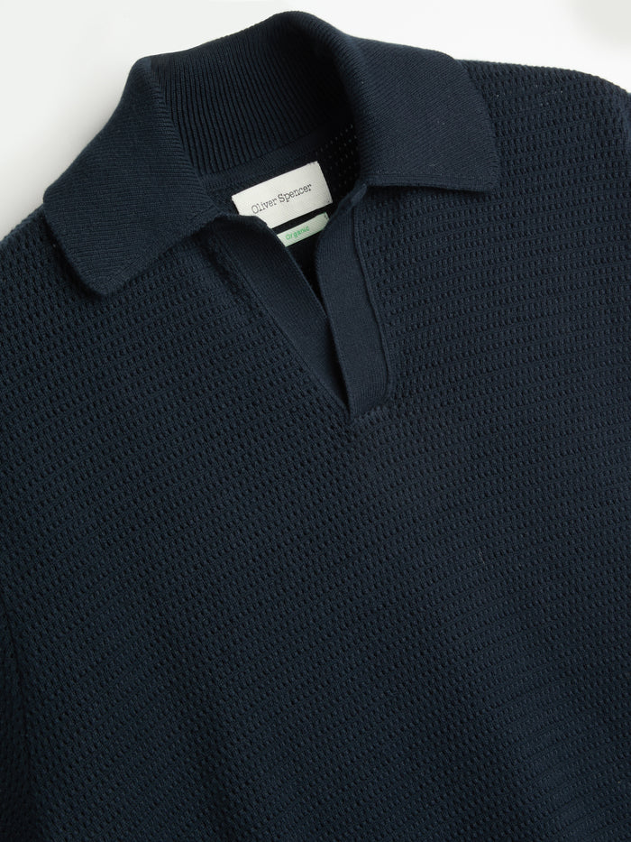 Short Sleeve Penhale Polo Shirt Nicholson Navy