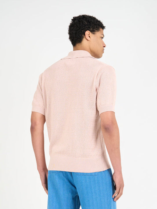 Short Sleeve Penhale Polo Shirt Nicholson Pink