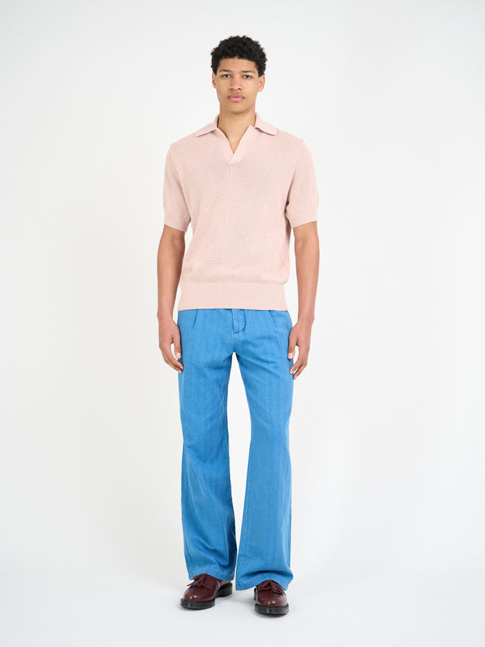 Short Sleeve Penhale Polo Shirt Nicholson Pink