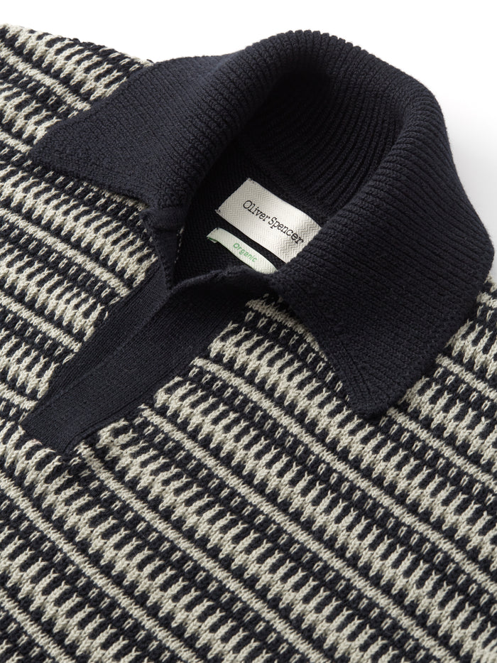 Short Sleeve Penhale Polo Shirt Riverton Navy