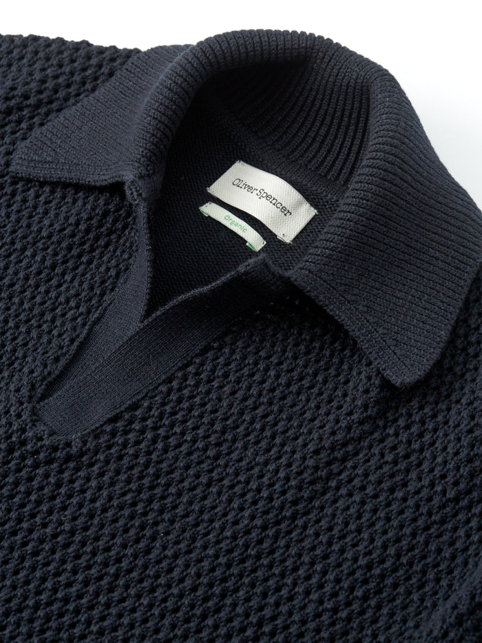 Short Sleeve Penhale Polo Shirt Tamar Navy
