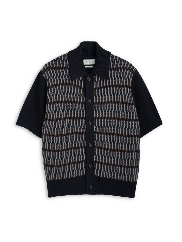 Short Sleeve Rossell Knitted Shirt Ayrton Multi