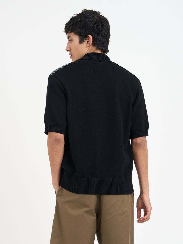 Short Sleeve Rossell Knitted Shirt Ayrton Multi