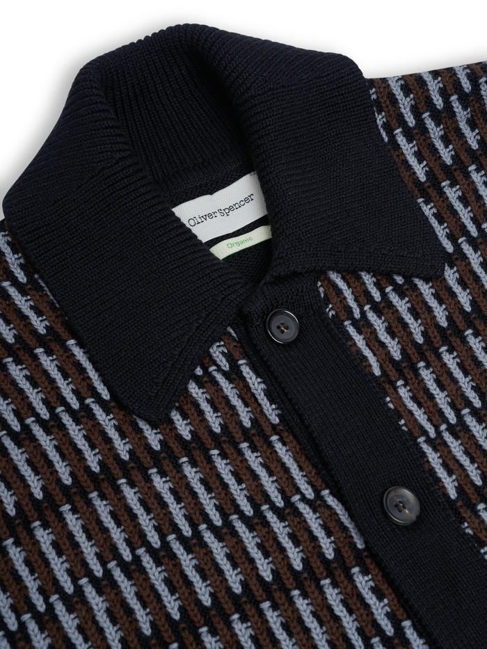 Short Sleeve Rossell Knitted Shirt Ayrton Multi