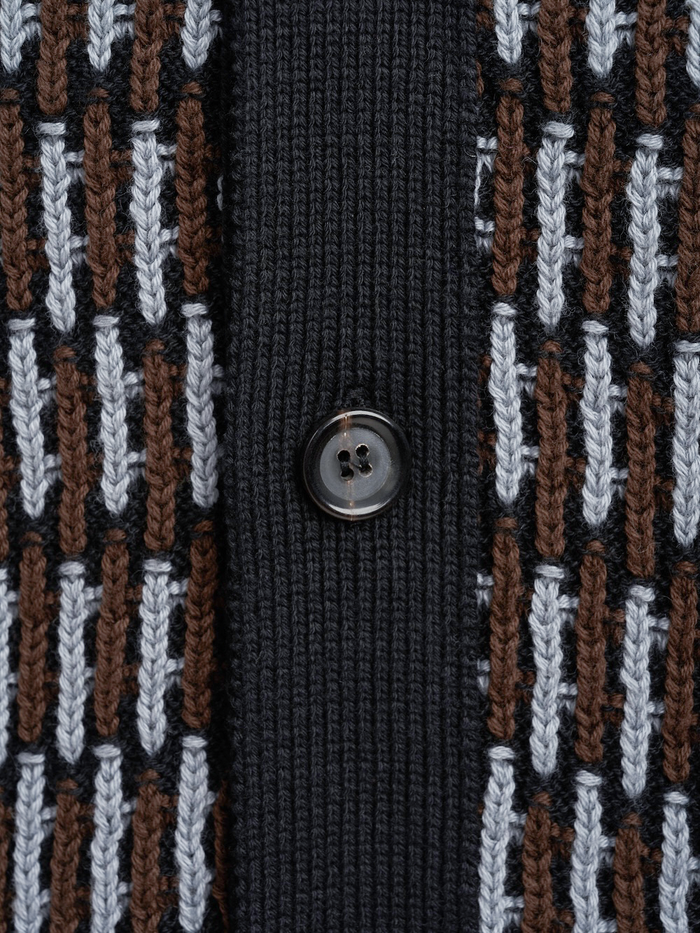 Short Sleeve Rossell Knitted Shirt Ayrton Multi