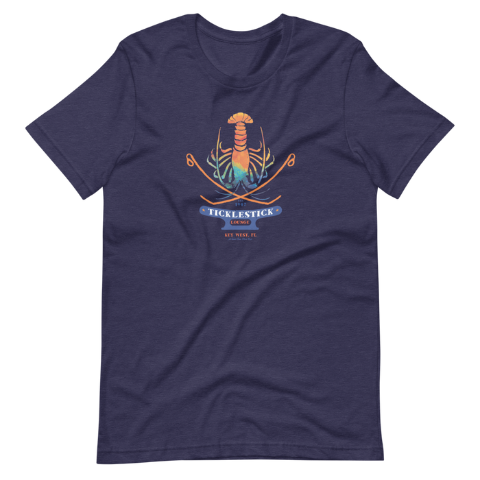 Short-Sleeve Unisex T-Shirt - Ticklestick Lounge Duval Crawl