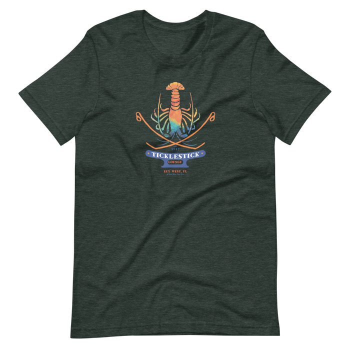 Short-Sleeve Unisex T-Shirt - Ticklestick Lounge Duval Crawl