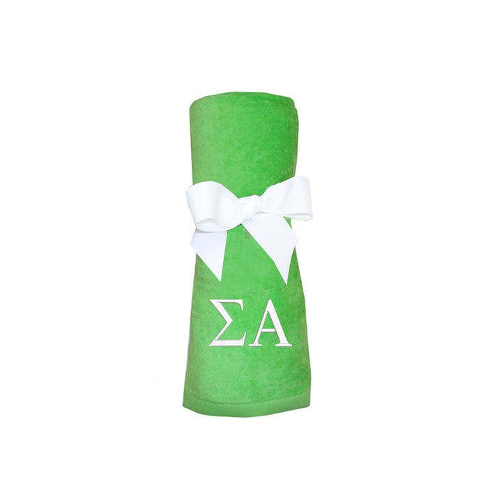 Sigma Alpha Beach Towel
