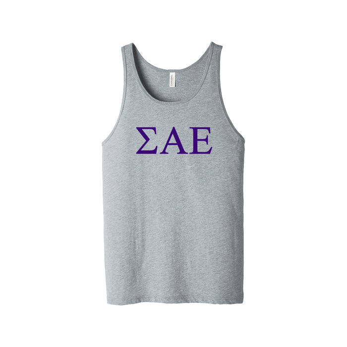 Sigma Alpha Epsilon Fraternity Jersey Tank Top