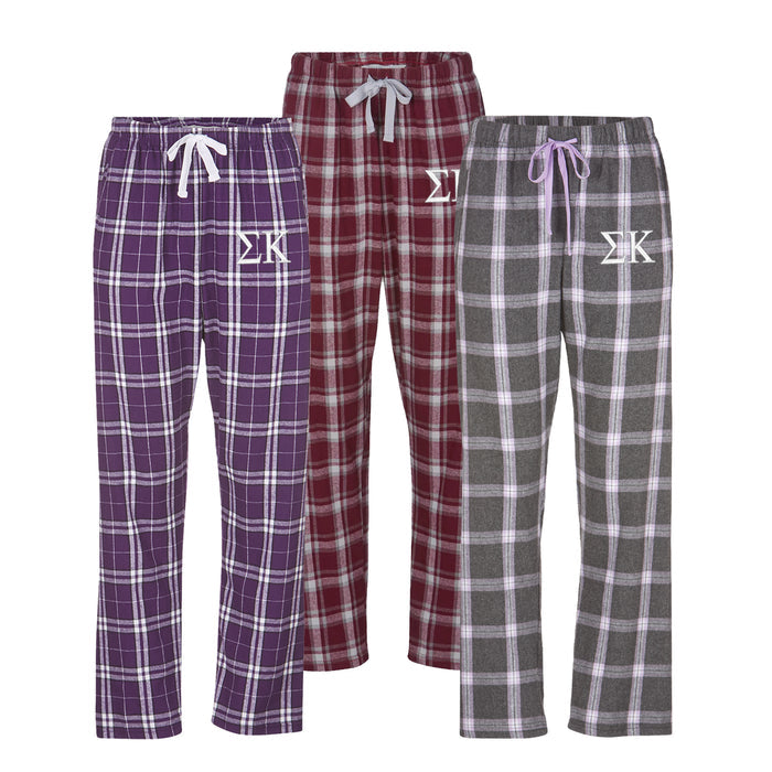 Sigma Kappa Flannel Pants