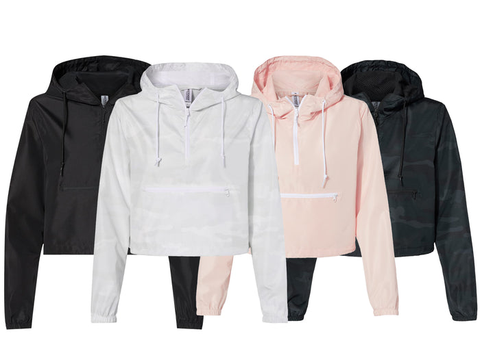Sigma Sigma Sigma Crop Windbreaker